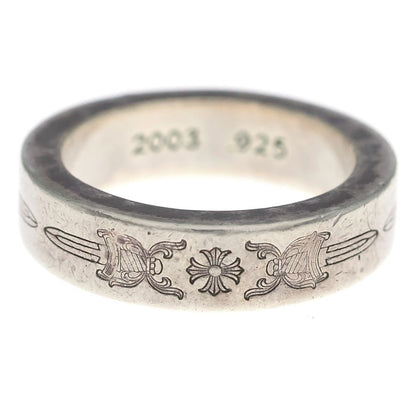 Chrome Hearts mm Spacer Dagger mm Ring Silver