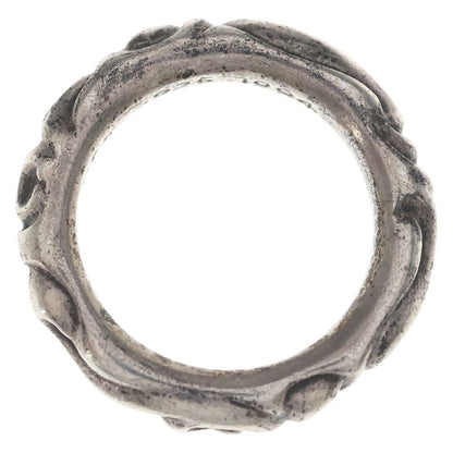 Chrome Hearts Scrl Band Scroll Ring Silver — view 6