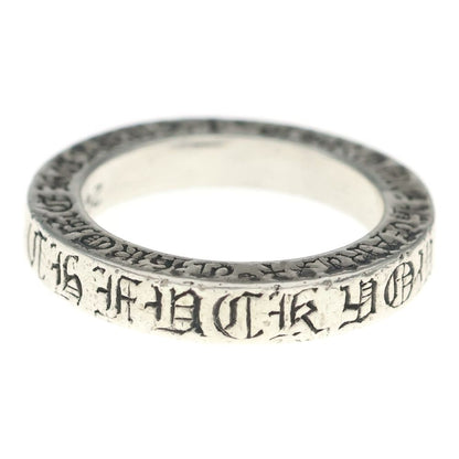 Chrome Hearts mm Spacer Fuckyou Silver Ring