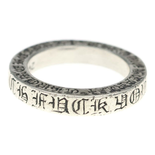 Chrome Hearts mm Spacer Fuckyou Silver Ring