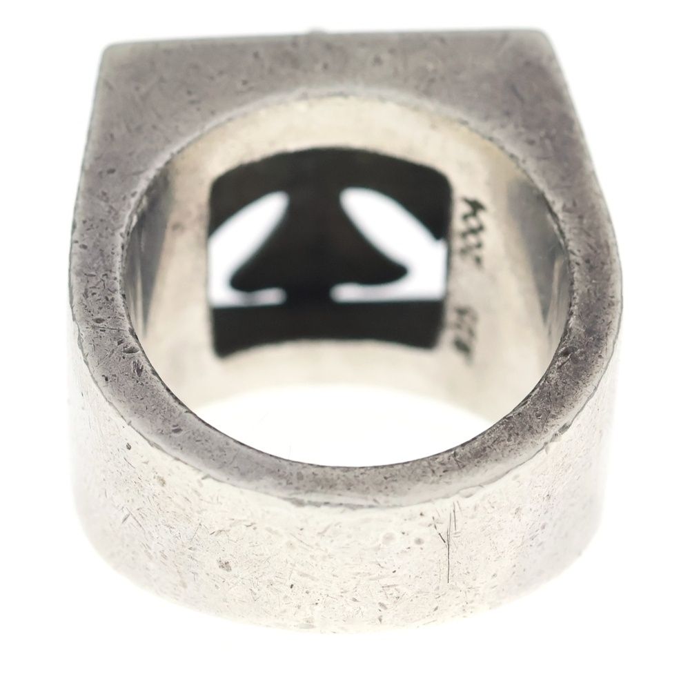 Chrome Hearts Letter Block CH Plus Ring Silver — view 2