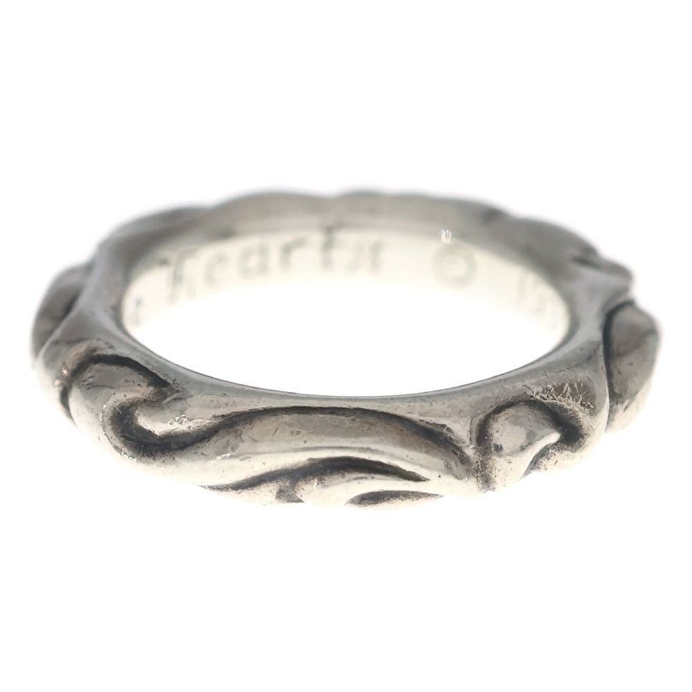Chrome Hearts Scrl Band Scroll Ring Silver