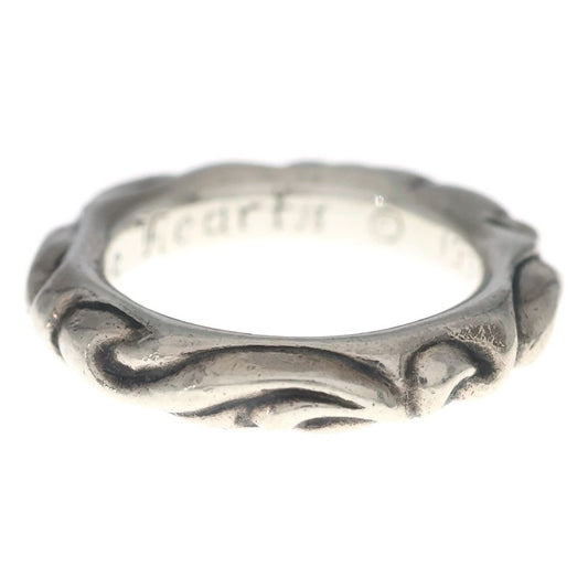 Chrome Hearts Scrl Band Scroll Ring Silver