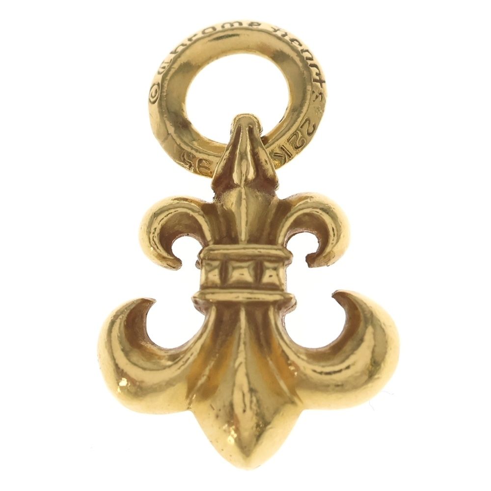 Chrome Hearts 22k Vintage BS Fluer BS Pendant Top Gold — view 2