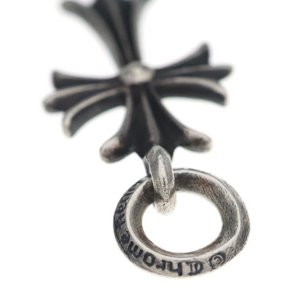 Chrome Hearts Tiny CH Cross Charm Necklace Top Silver — view 5