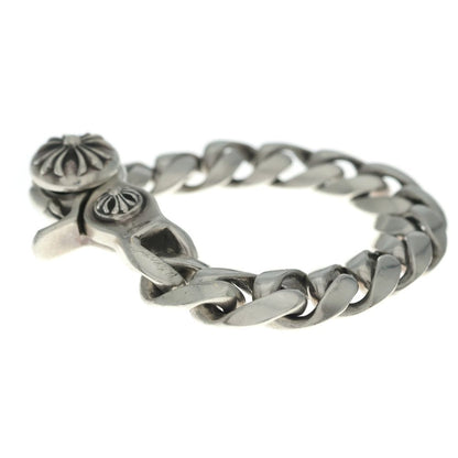 Chrome Hearts Clsc Chn Lnk Classic Link Clip Bracelet 13 Links Silver — view 4