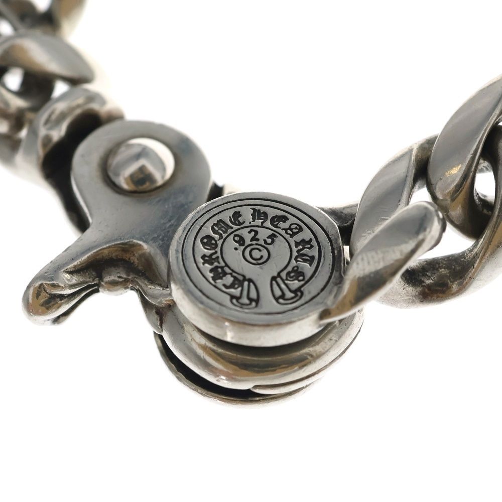 Chrome Hearts Clsc Chn Lnk Classic Link Clip Bracelet 13 Links Silver — view 5