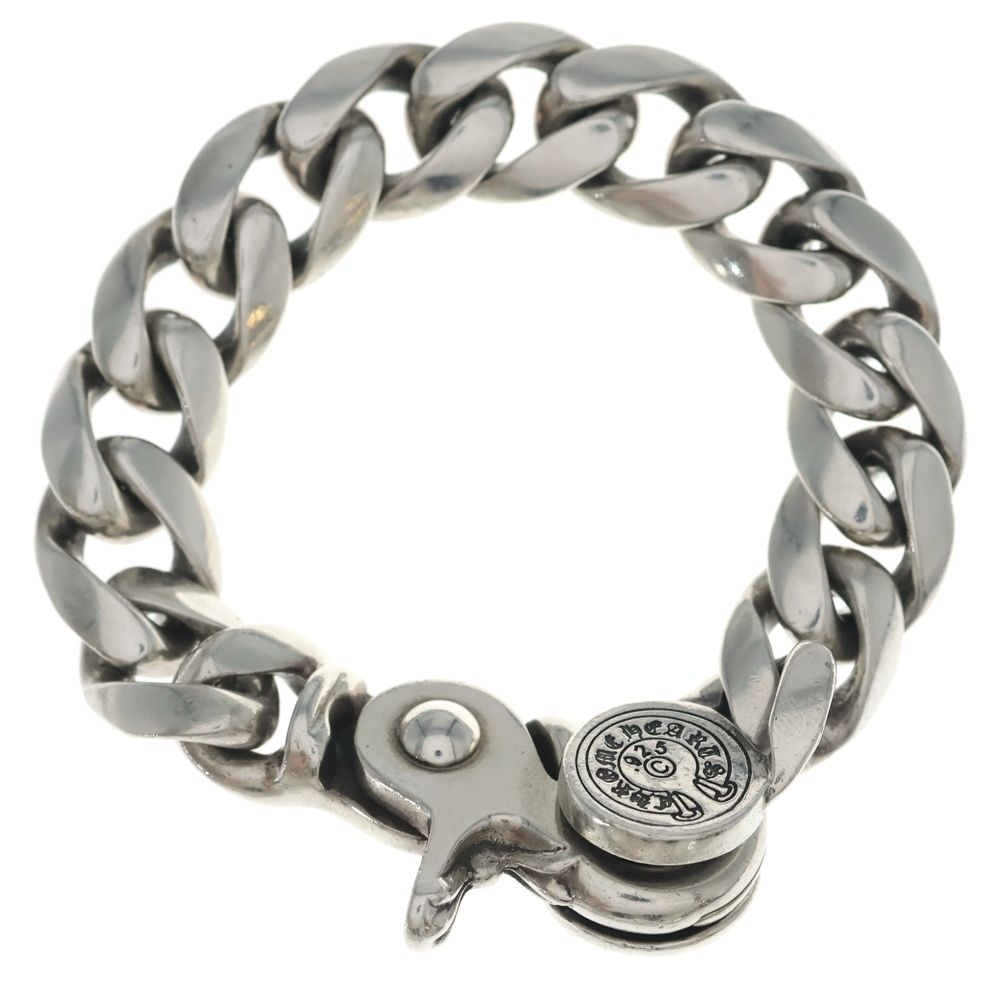 Chrome Hearts Clsc Chn Lnk Classic Link Clip Bracelet 13 Links Silver — view 2