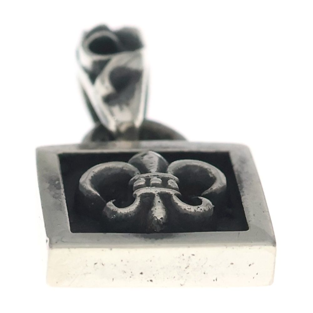 Chrome Hearts Framed BS Fluer BS Charm Pendant Top Silver — view 5