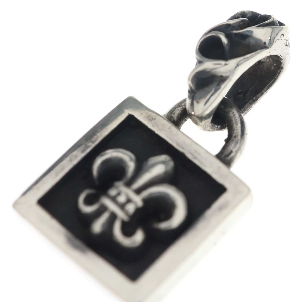 Chrome Hearts Framed BS Fluer BS Charm Pendant Top Silver — view 6