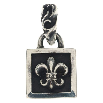 Chrome Hearts Framed BS Fluer BS Charm Pendant Top Silver
