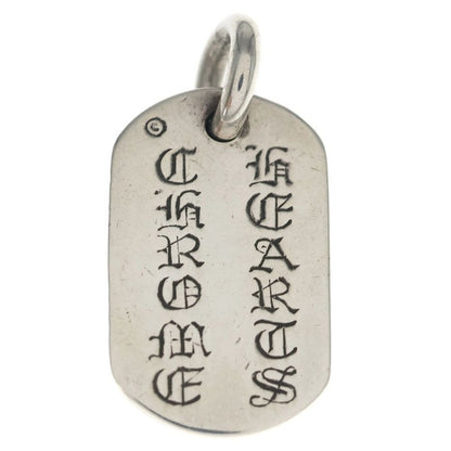 Chrome Hearts Raised Star Dogtag Dog Tag Nyc Limited Necklace Top Silver — view 2