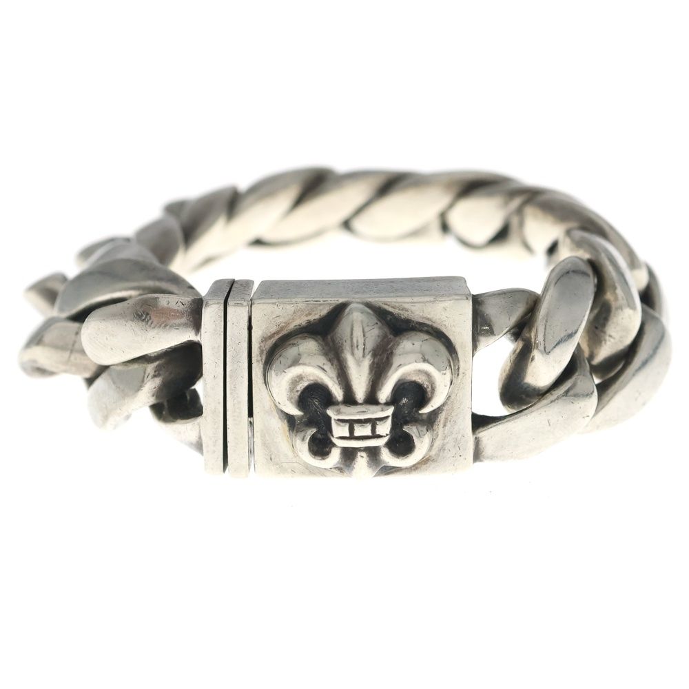 Chrome Hearts Clsc BS Flange Box ID Bracelet Silver — view 4