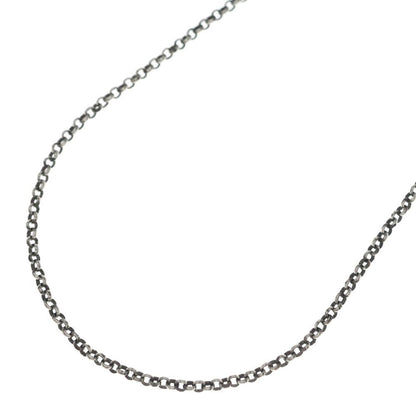 Chrome Hearts Neckchain Roll Chain Necklace Silver