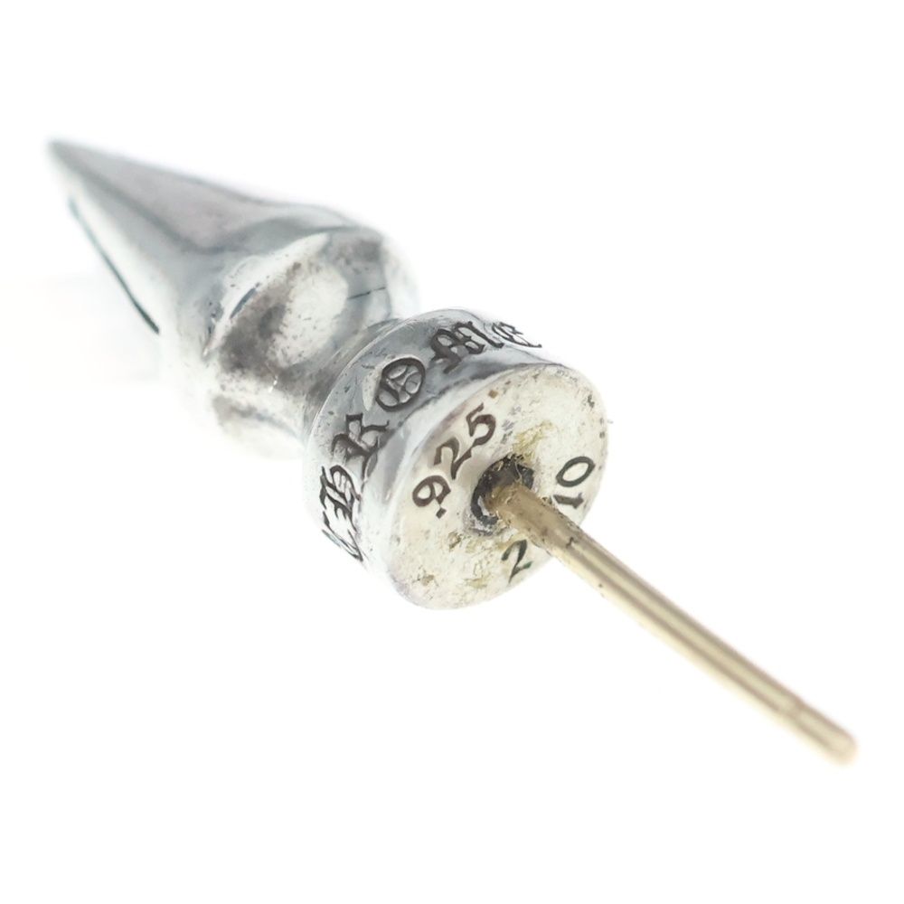 Chrome Hearts Spike Tny Std Tie Nice Pike Stud Silver Earrings — view 5