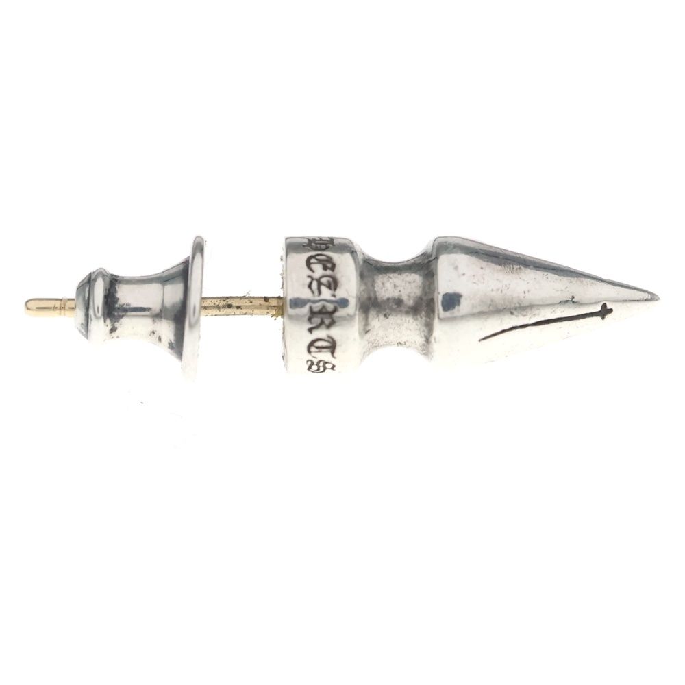 Chrome Hearts Spike Tny Std Tie Nice Pike Stud Silver Earrings — view 3