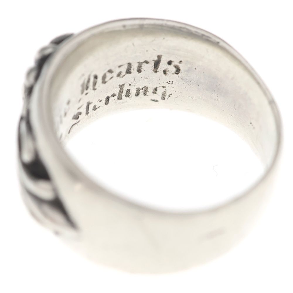 Chrome Hearts Flrl Crs Floral Cross Silver Ring — view 6