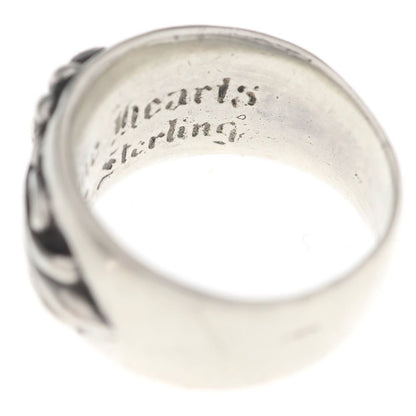Chrome Hearts Flrl Crs Floral Cross Silver Ring — view 6