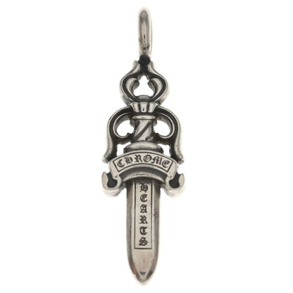 Chrome Hearts Double Dagger Daga Pendant Top Silver — view 2