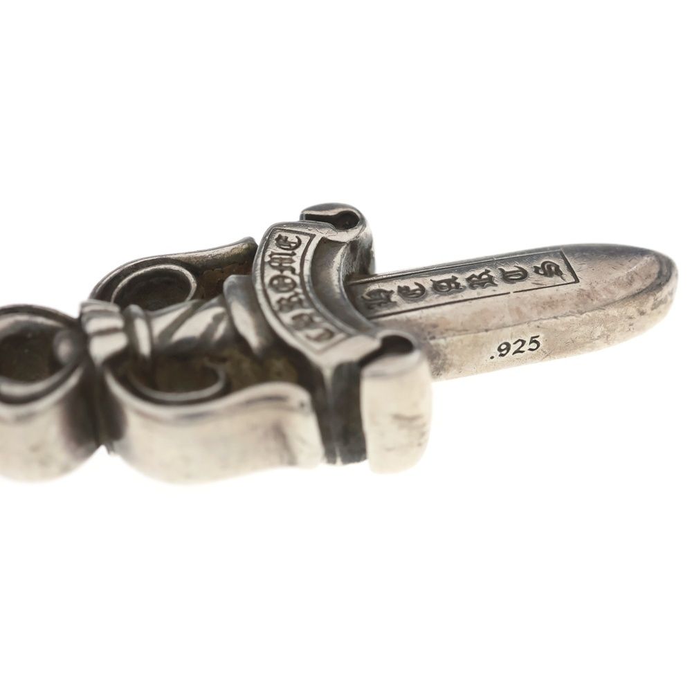 Chrome Hearts Double Dagger Daga Pendant Top Silver — view 5