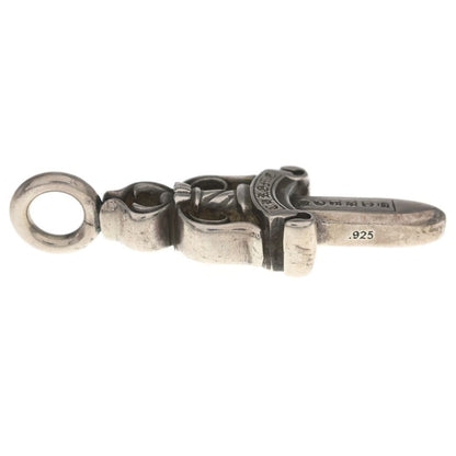 Chrome Hearts Double Dagger Daga Pendant Top Silver — view 3
