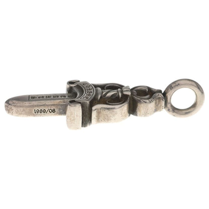Chrome Hearts Double Dagger Daga Pendant Top Silver — view 4