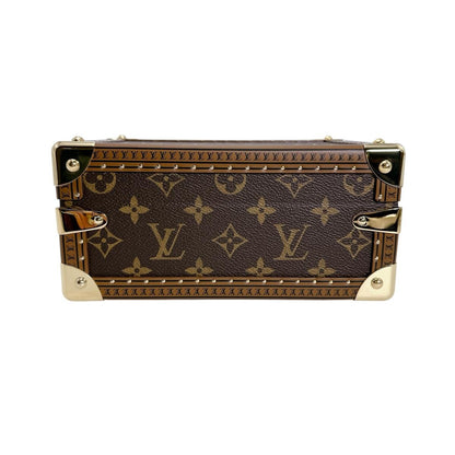 Louis Vuitton Monogram 2-Way Bag Petite Valise Handbag Brown — view 5