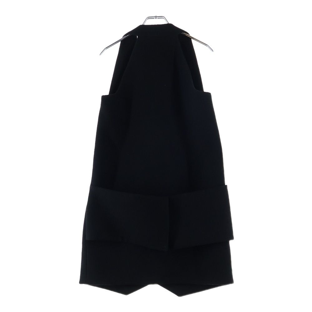Louis Vuitton Lining Monogram Pattern Wool Big Button Double Breasted Mini — view 2
