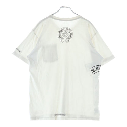 Chrome Hearts Horse Shoe Scroll Label Print Front Pocket Crew Neck Short Sleeve — view 2