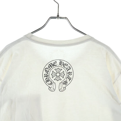Chrome Hearts Horse Shoe Scroll Label Print Front Pocket Crew Neck Short Sleeve — view 4