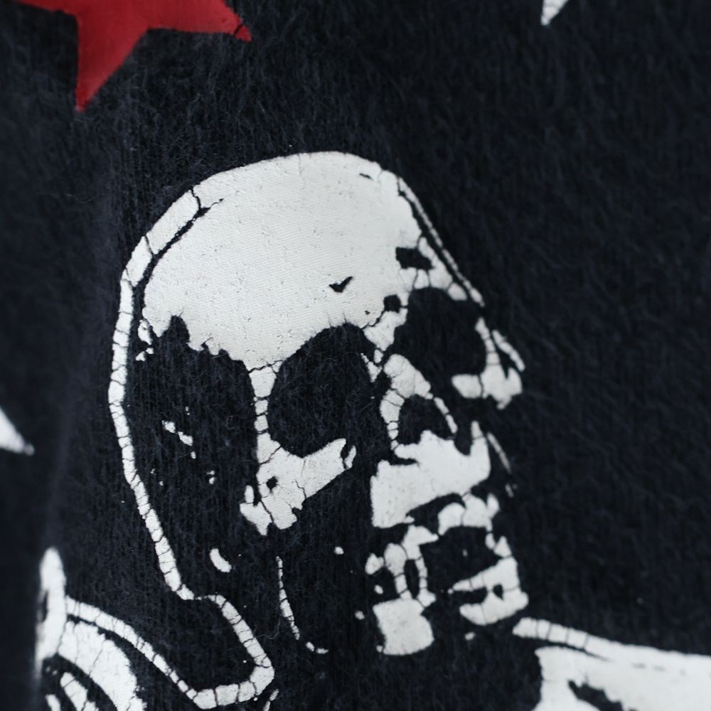 Chrome Hearts Foti Star Cles Taring Print Short Sleeve T-Shirt Black — view 6