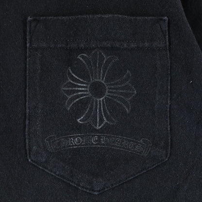Chrome Hearts CH Plus S Tee CH Print Crew Neck Short Sleeve T-Shirt Black — view 6