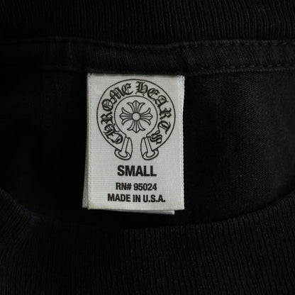 Chrome Hearts Vintage CH Plus Logo Pocket Short Sleeve T-Shirt Black — view 7