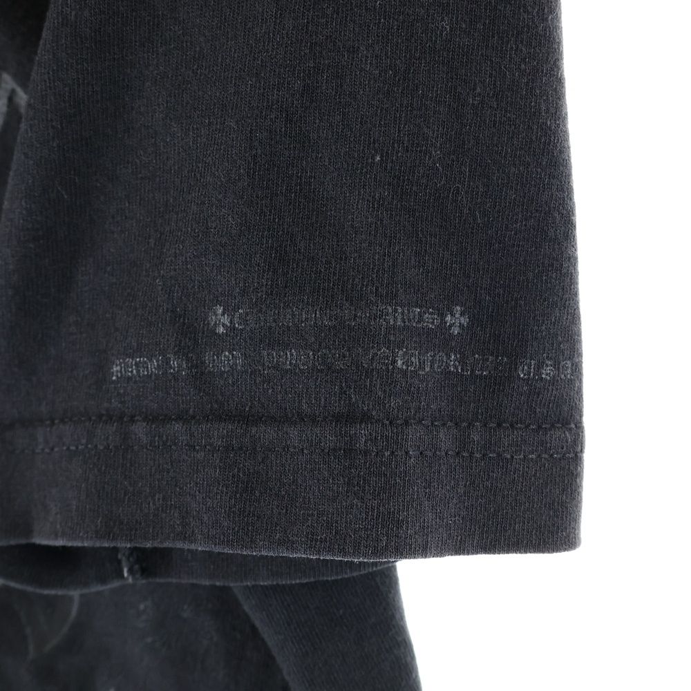 Chrome Hearts Vintage CH Plus Logo Pocket Short Sleeve T-Shirt Black — view 6