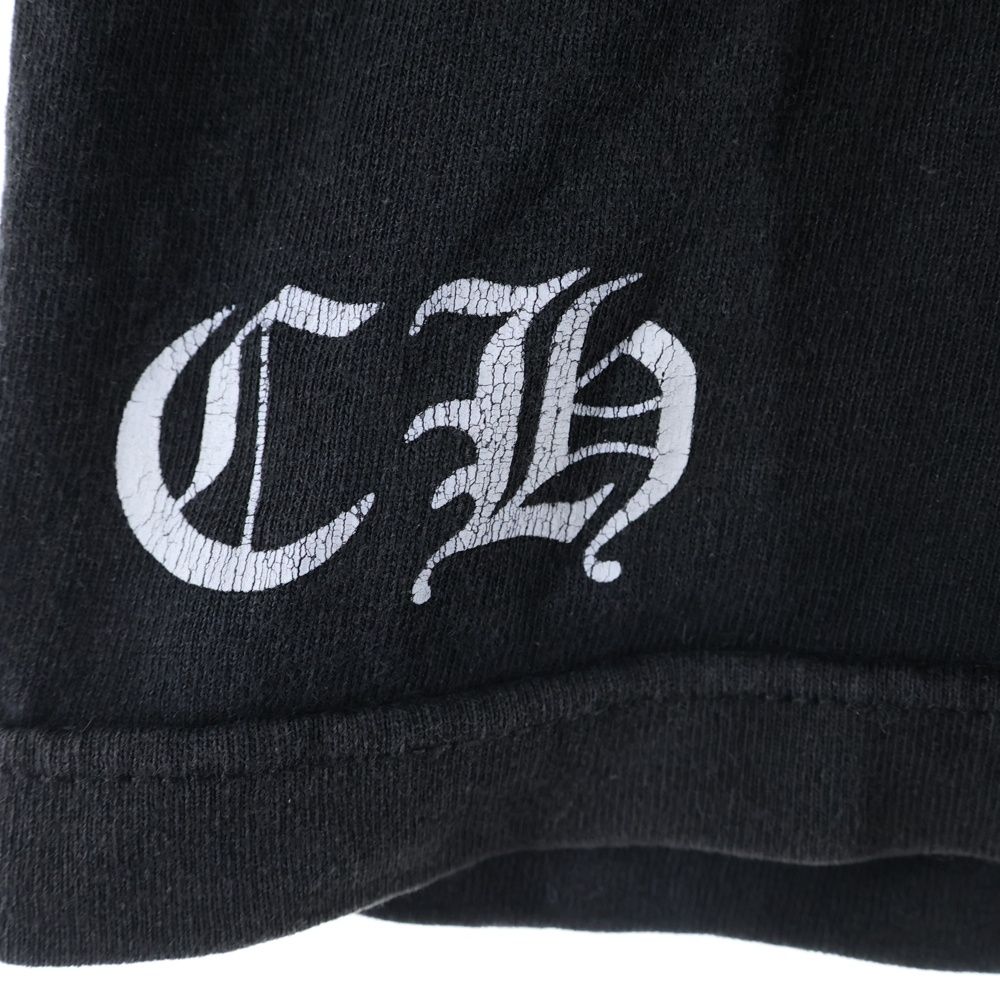 Chrome Hearts Vintage CH Plus Logo Pocket Short Sleeve T-Shirt Black — view 5