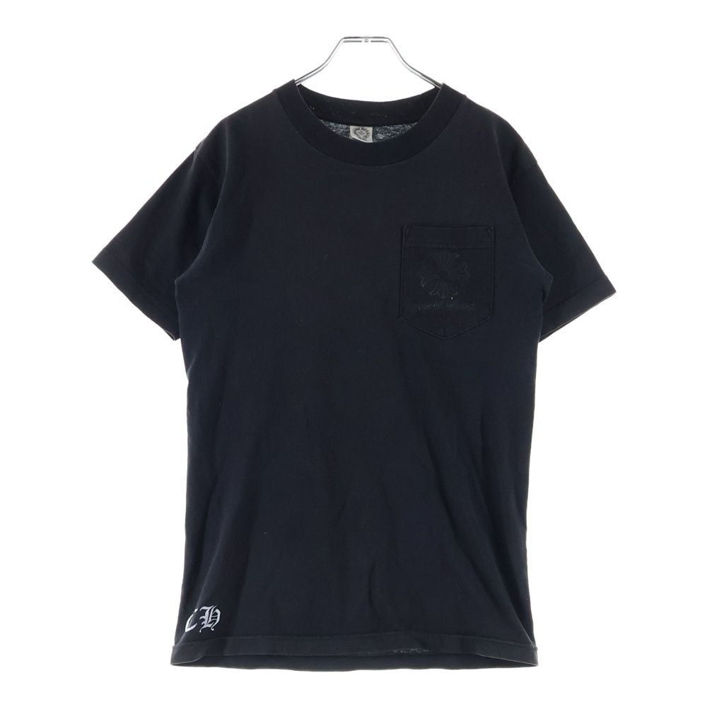Chrome Hearts Vintage CH Plus Logo Pocket Short Sleeve T-Shirt Black — view 2