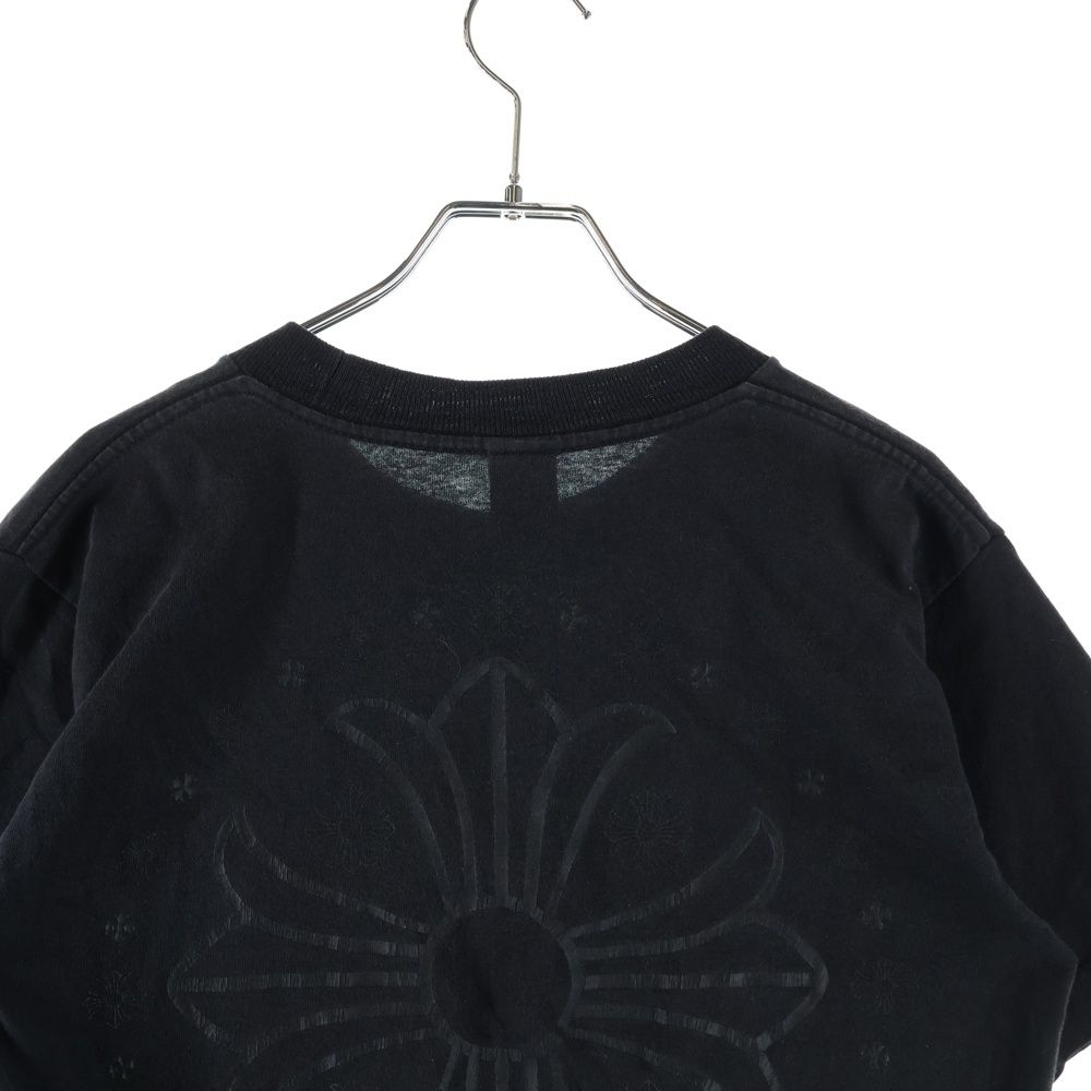 Chrome Hearts Vintage CH Plus Logo Pocket Short Sleeve T-Shirt Black — view 4