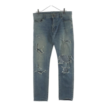 Saint Laurent Paris Denim Pants Indigo