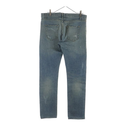 Saint Laurent Paris Denim Pants Indigo — view 2