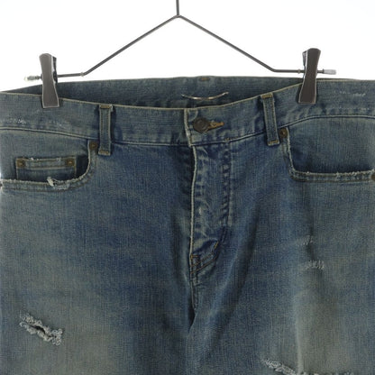 Saint Laurent Paris Denim Pants Indigo — view 3