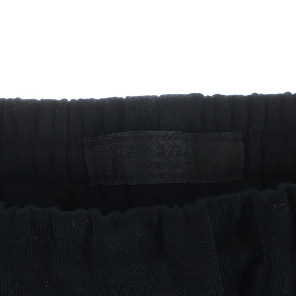 Prada Re-Nylon Sarouel Sweatshirt Long Pants Black — view 6
