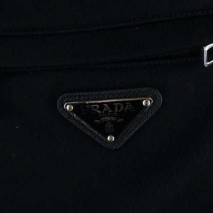 Prada Re-Nylon Sarouel Sweatshirt Long Pants Black — view 5