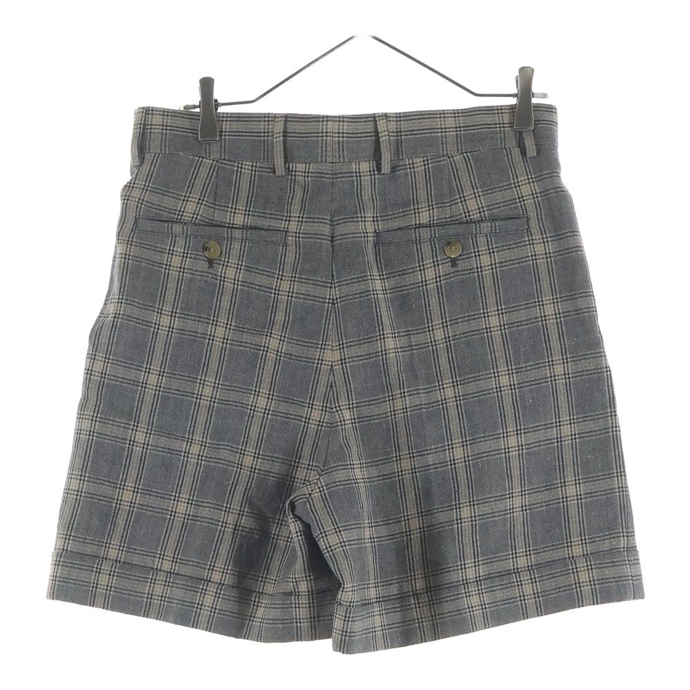 Gucci All Check Pattern Half Shorts Pants Gray Zailw — view 2