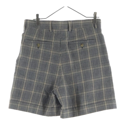Gucci All Check Pattern Half Shorts Pants Gray Zailw — view 2