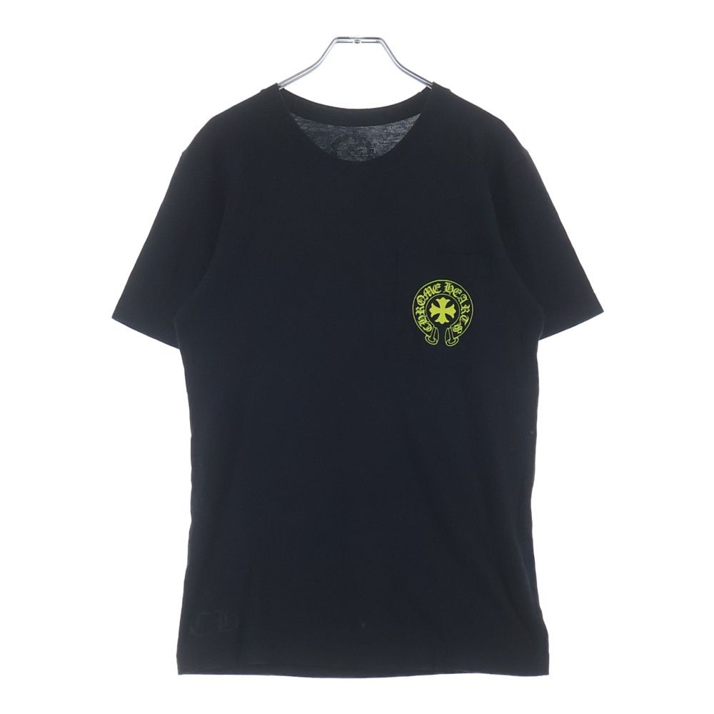 Chrome Hearts Vertical Logo S Tee Short Sleeve T-Shirt Black — view 2