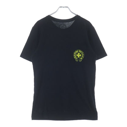 Chrome Hearts Vertical Logo S Tee Short Sleeve T-Shirt Black — view 2