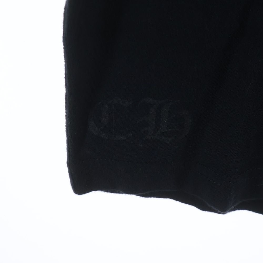Chrome Hearts Vertical Logo S Tee Short Sleeve T-Shirt Black — view 6