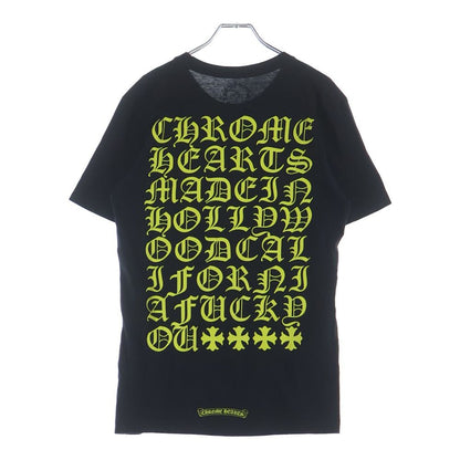Chrome Hearts Vertical Logo S Tee Short Sleeve T-Shirt Black