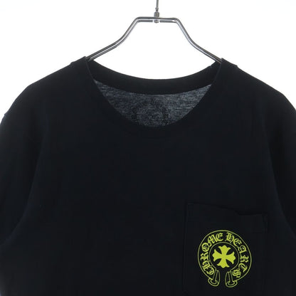 Chrome Hearts Vertical Logo S Tee Short Sleeve T-Shirt Black — view 3