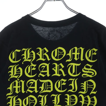 Chrome Hearts Vertical Logo S Tee Short Sleeve T-Shirt Black — view 4